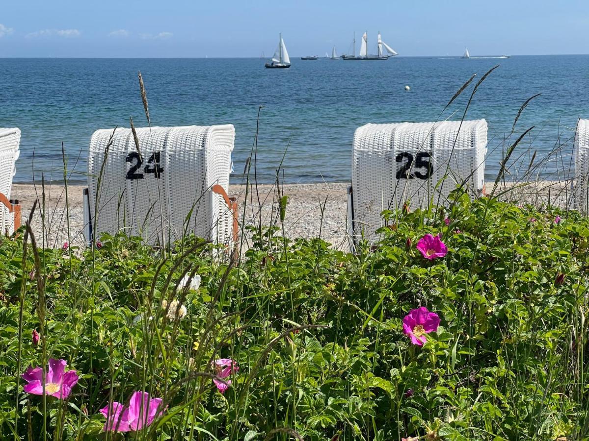 Segelund - Zeit Fuer Uns- Ruhige Und Sonnige Ferienwohnung Mit Terrasse Und Garten Nahe Strand Und Ostsee Schonhagen  Ngoại thất bức ảnh